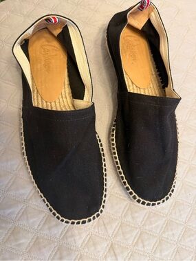 Castaner Black Canvas Espadrilles